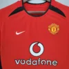 Maglia retro Manchester United Ronaldo 2002-2004 petto