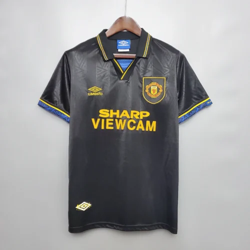 Maglia retro Manchester United nera 1993-1995