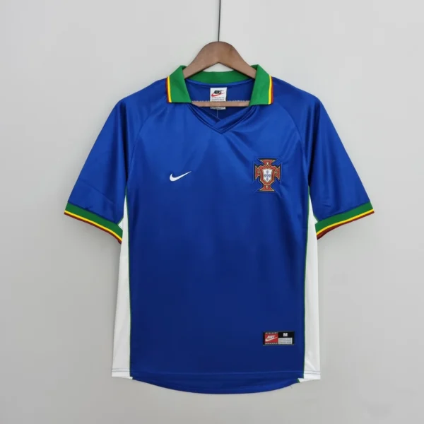 Maglia retro Portogallo 1998 blu