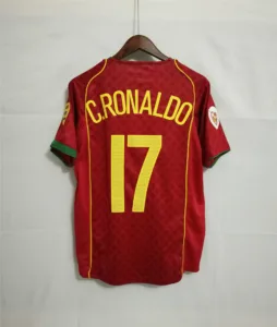 Maglia retro Portogallo Ronaldo Euro 2004 numero ronaldo