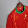 Maglia retro Portogallo Ronaldo Euro 2004 spalla