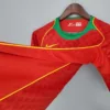 Maglia retro Portogallo Ronaldo Euro 2004 lato