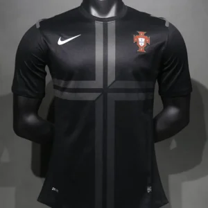 Maglia retro Portogallo nera 2013