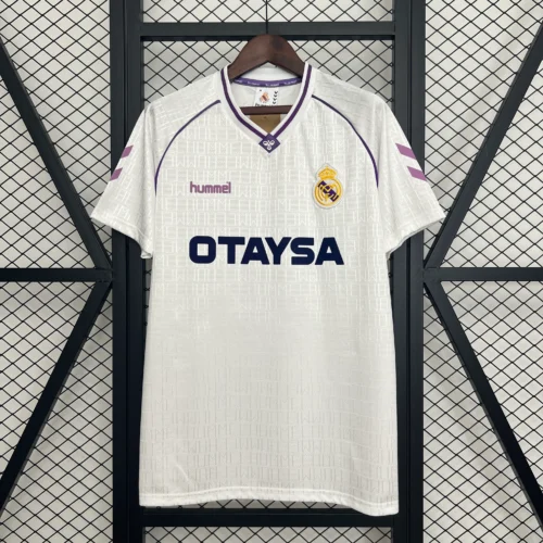 Maglia retrò Real Madrid Bianca 1990-1992