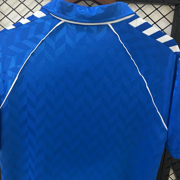 Maglia retrò Real Madrid blu 1986-1988 collo