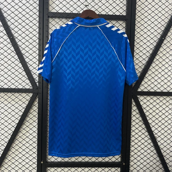 Maglia retrò Real Madrid blu 1986-1988 con numero