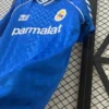 Maglia retrò Real Madrid blu 1986-1988 lato