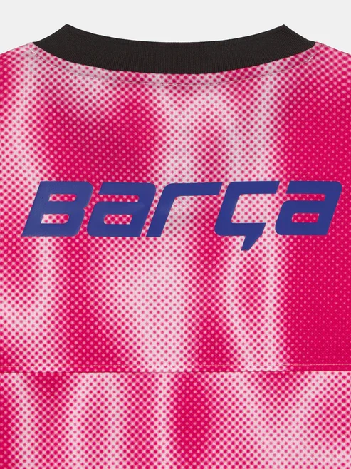 Maglia rosa Festival FC Barcelona 2025-2026 collo anteriorer