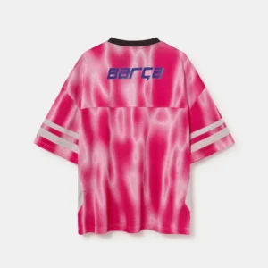 Maglia rosa Festival FC Barcelona 2025-2026 con numero