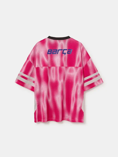 Maglia rosa Festival FC Barcelona 2025-2026 con numero