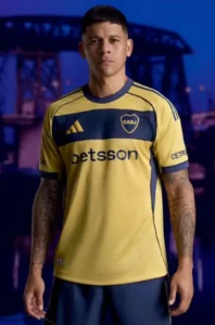 Maglia Boca Juniors Dorata 2025-2026 acquistare