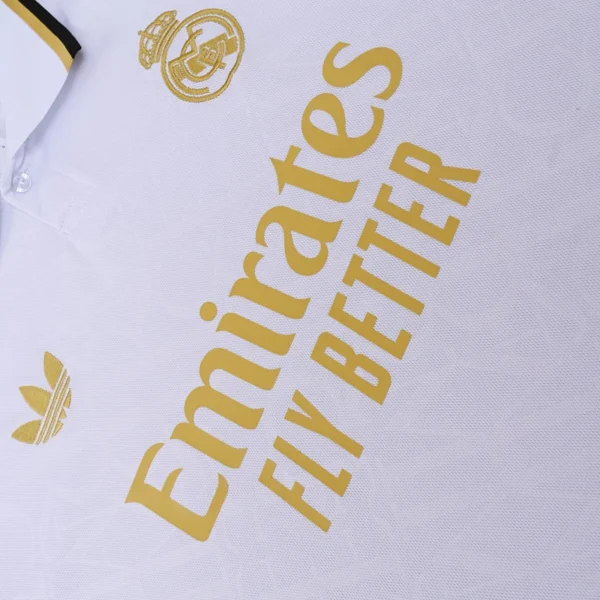 Nuova Maglia Bianca Real Madrid 2025-2026 petto