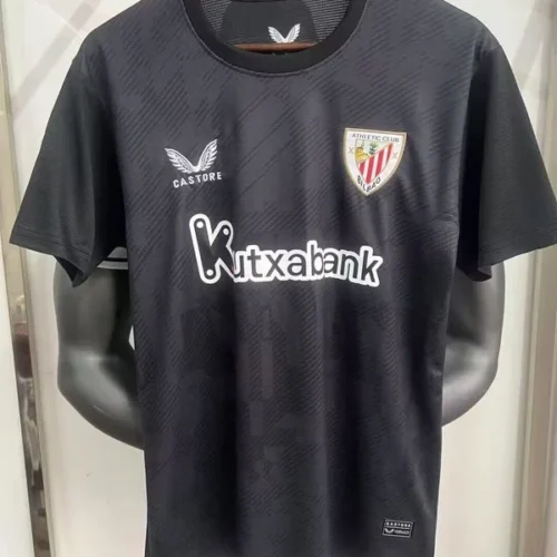 Nuova maglia Athletic Bilbao nera 2025-2026