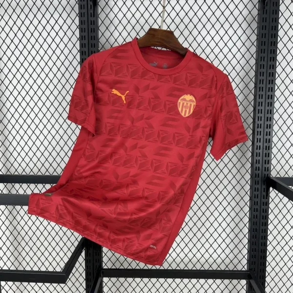 Nuova maglia Valencia CF rossa 2025-2026