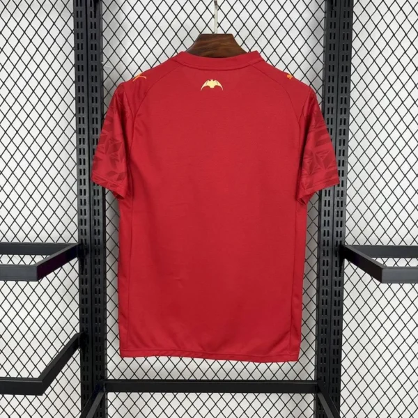 Nuova maglia Valencia CF rossa 2025-2026 dorsale