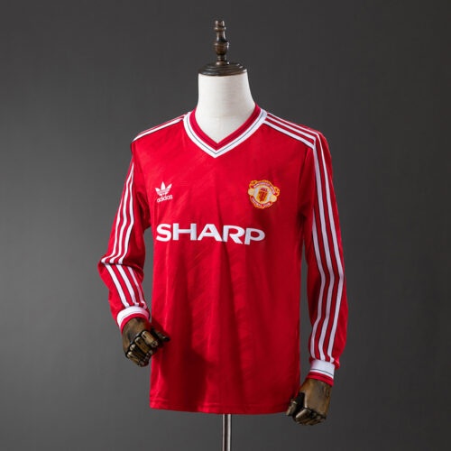 Maglia Retro Manchester United 1986-1988 Manica Lunga