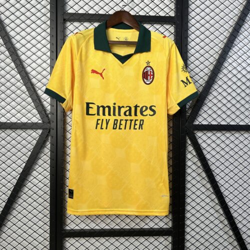 Maglia AC Milan gialla 2025-2026