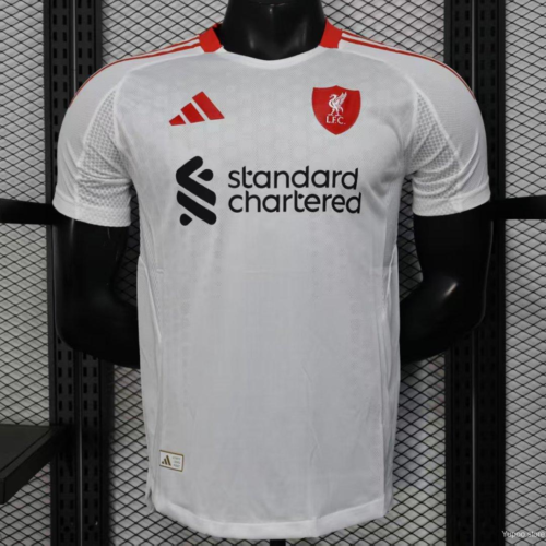 Maglia bianca Liverpool 2025-2026