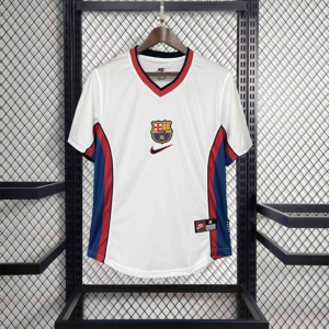 Maglia Bianca retrò FC Barcelona 1998-1999