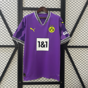 Maglia Borussia Dortmund 2024-2025 Viola Portiere Versione Fan