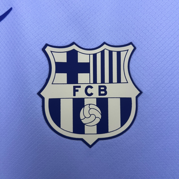Maglia FC Barcelona 2025-2026 celeste stemma