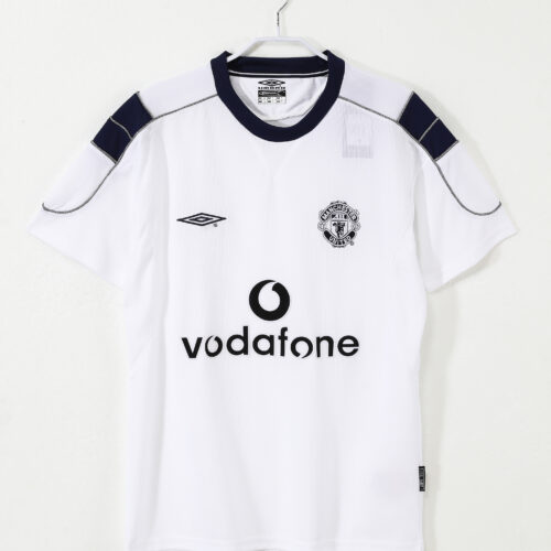 Maglia Manchester United bianca 2000-2001