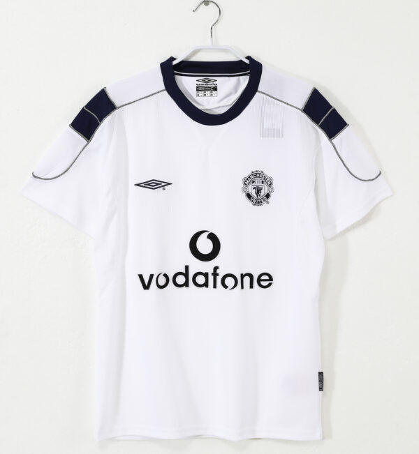 Maglia Manchester United bianca 2000-2001