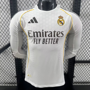 maglia Real Madrid 2025-2026 maniche lunghe