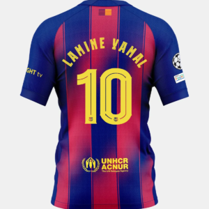 Maglia Yamal 10 FC Barcelona 2025-2026 con numero