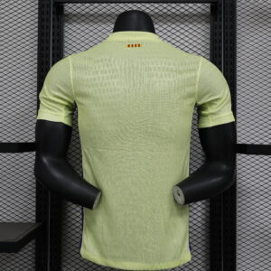 Maglia gialla FC Barcellona 2025-2026 con numero