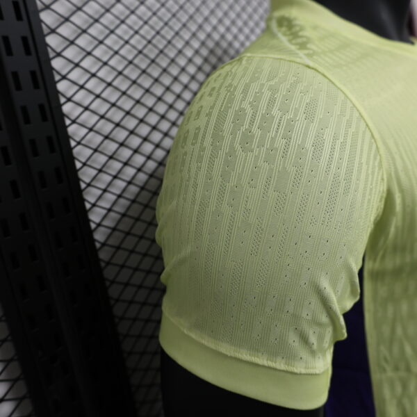 Maglia gialla FC Barcellona 2025-2026 manica