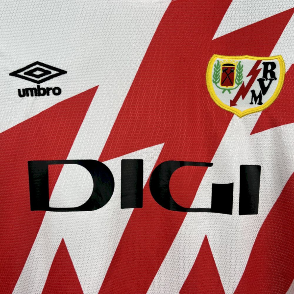 Maglia Bianca Rayo Vallecano 2025-2026 petto