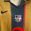 Maglia dorata FC Barcelona 2025-2026 collo