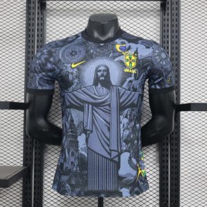 Maglia nera Brasile Cristo Redentore 2024