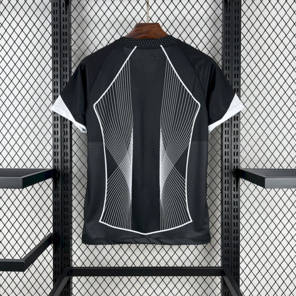 Maglia FC Barcelona 2025-2026 nera con numero