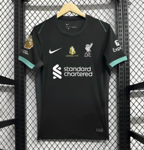 Maglia nera Liverpool 20 Champions 2024-2025