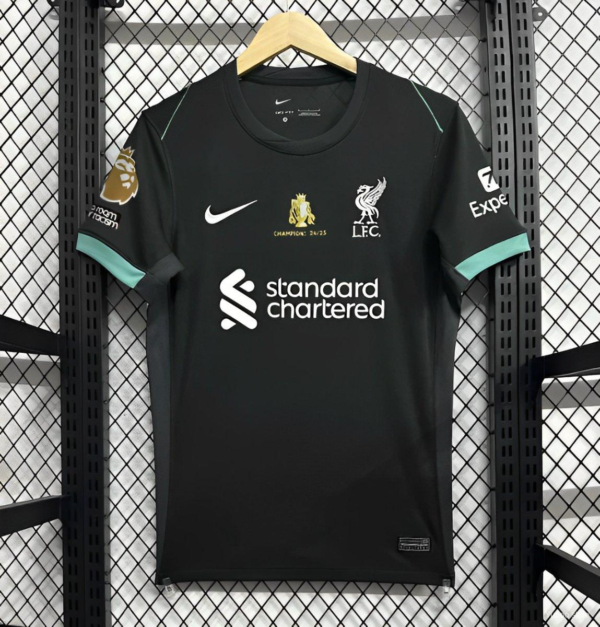 Maglia nera Liverpool 20 Champions 2024-2025