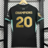 Maglia nera Liverpool 20 Champions 2024-2025 con numero