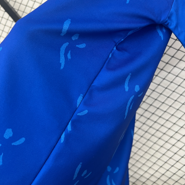 Maglia retro Athletic Bilbao Blu 2001-2003 laterale