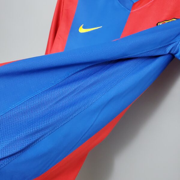 Maglia retro FC Barcelona Messi 2006-2007 laterale