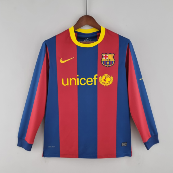 Maglia retro FC Barcelona manica lunga 2010-2011