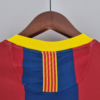 Maglia retro FC Barcelona manica lunga 2010-2011 collo anteriore