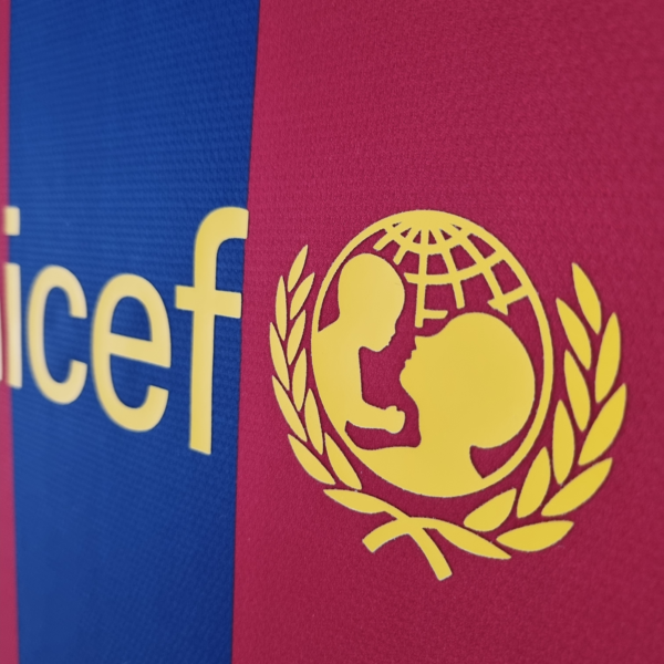 Maglia retro FC Barcelona manica lunga 2010-2011 sponsor