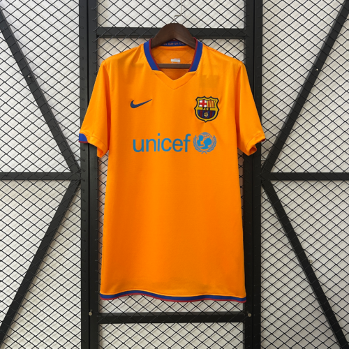 Maglia retro FC Barcelona arancione 2006-2007