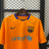 Maglia retro FC Barcelona arancione 2006-2007 collo