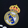 Maglia retrò Real Madrid nera 2009-2010 stemma