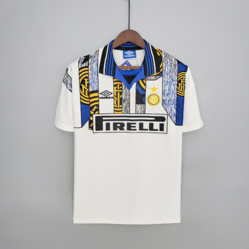 Maglia retro bianca Inter Milano 1996-1997