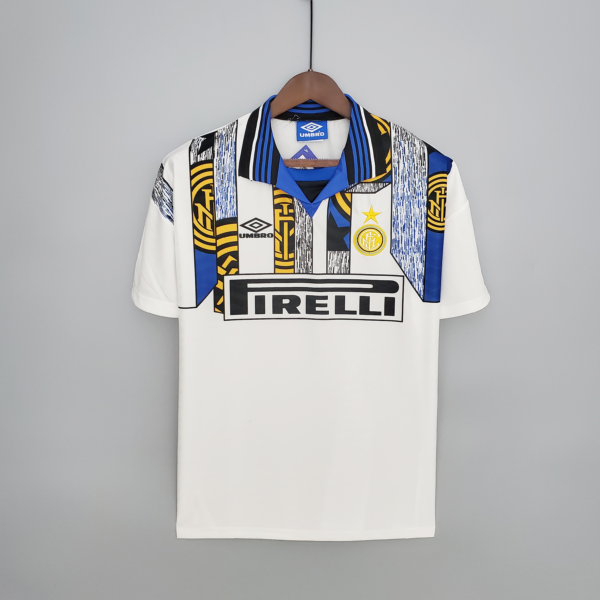Maglia retro bianca Inter Milano 1996-1997