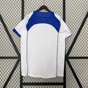 Maglia retro bianca Inter Milan 2004-2005 con numero