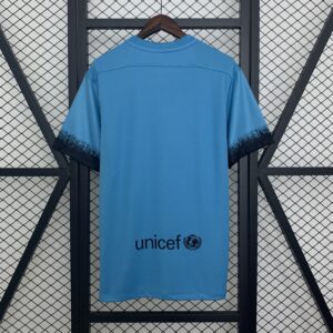 Maglia retrò celeste FC Barcelona 2015-2016 con numero